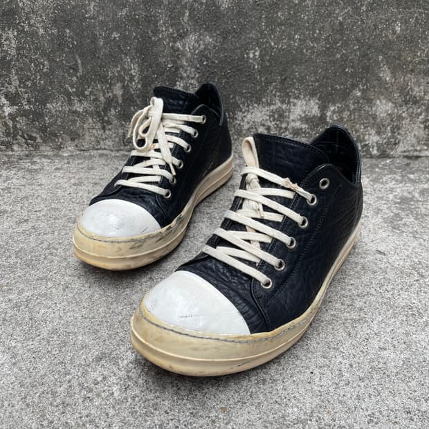 [40] RICK OWENS SS2015 레더 라몬즈 로우