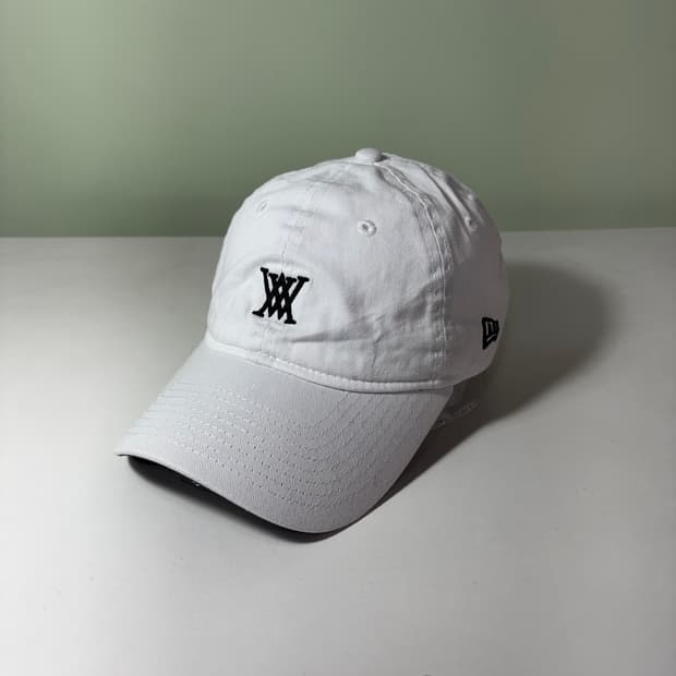 OS 뉴에라 X ANEW 어뉴 화이트 골프 모자 볼캡