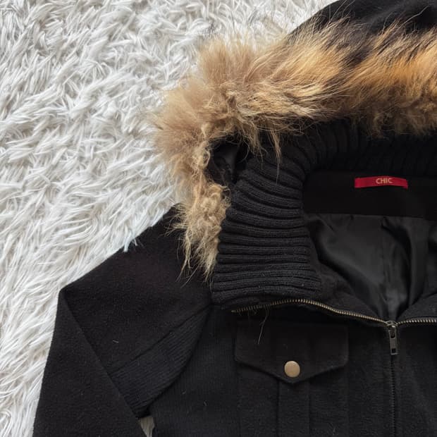 CHIC 일본빈티지 y2k 펄 후드 점퍼 y2k후드집업 F 44