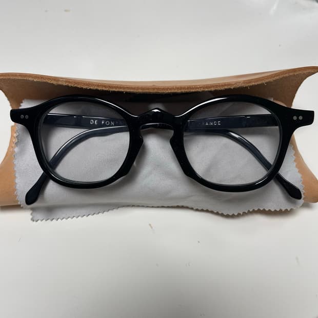 드폰테인 라시트포 LW 콜라보 뿔테 안경