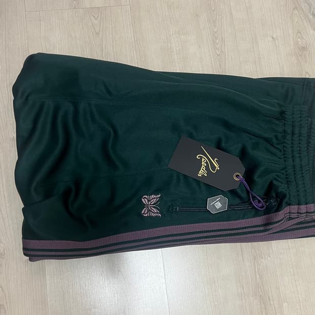 니들스 hd 트랙팬츠 다크그린 s