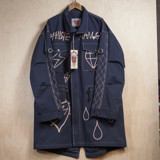 Man G 그라피스트 스티치 파카 자켓