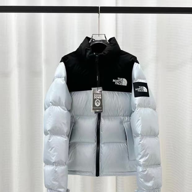 "노스페이스 화이트 라벨 노벨티 눕시 다운 자켓 블랙 캐치트렌디 노 레이