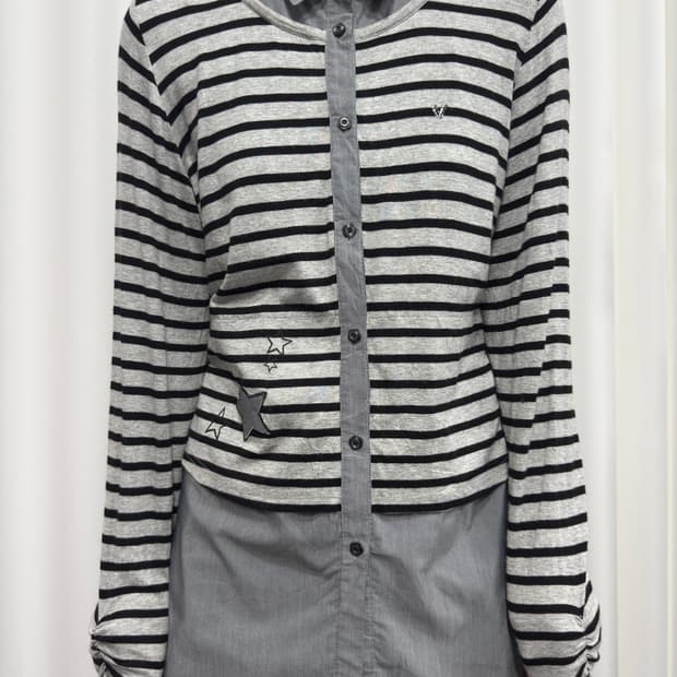 vagiie shirt layered top