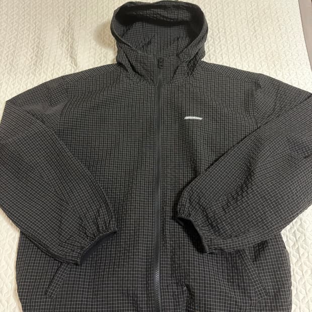 디키즈 체크 바람막이 L