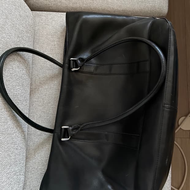 LL Bean 엘엘빈 빈티지 레더 빅 토트백
