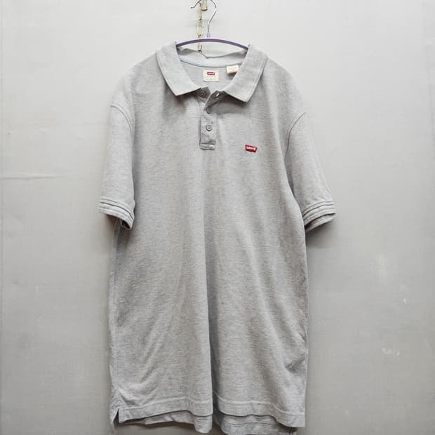 리바이스 베트윙 로고 반팔카라 L(L)