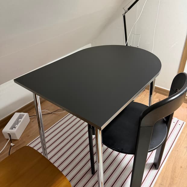 반타원 테이블 판매 (거의 새상품) 가로 80 세로60