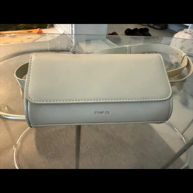 스탠드오일 미니백 벨트백 아이보리