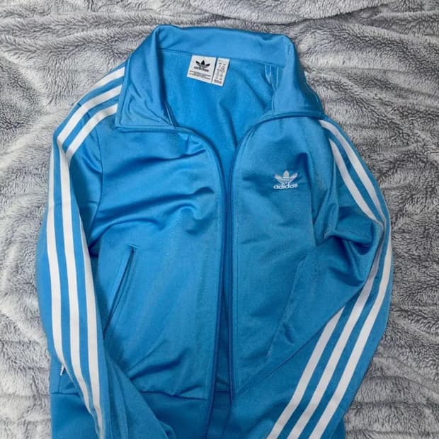 아디다스 하늘색 져지