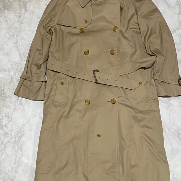 버버리 베이지 롱 코트 내피포함 105