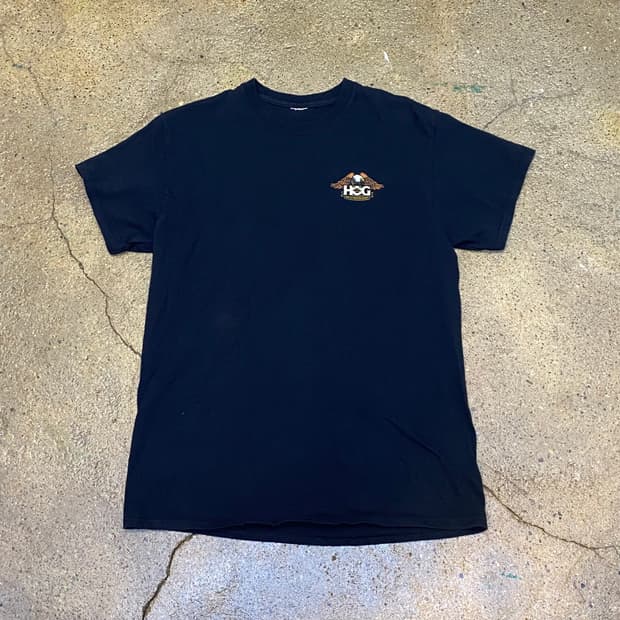 미국 빈티지 할리데이비슨 HOG 반팔티 티셔츠