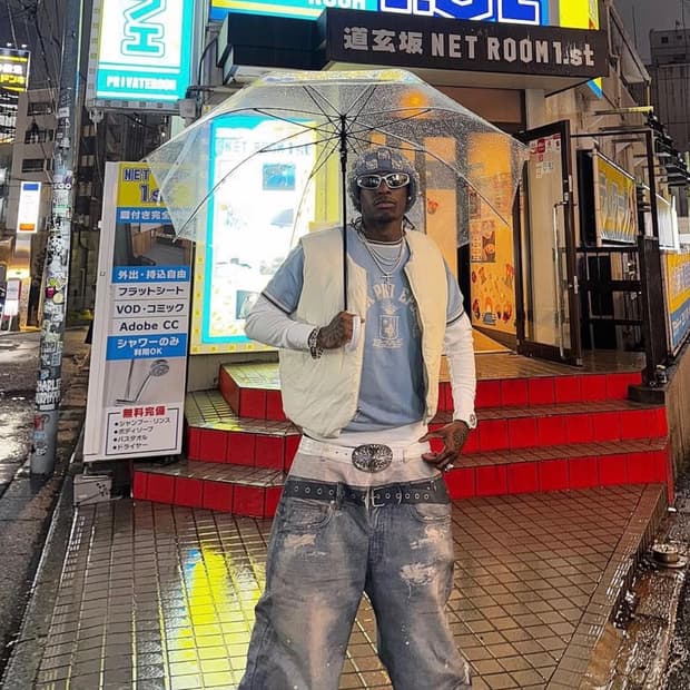 스투시 퀼티드 리버서블 베스트