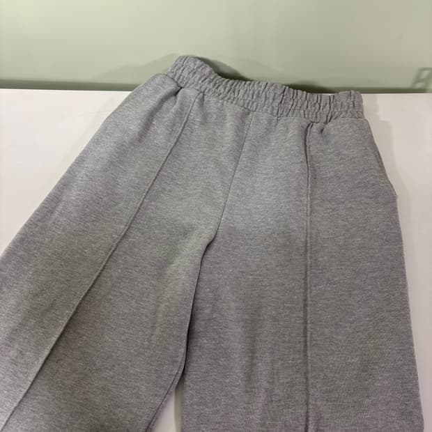 M-L 자라 그레이 와이드핏 스웻팬츠