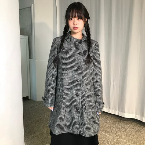 SM2 트위드 코트