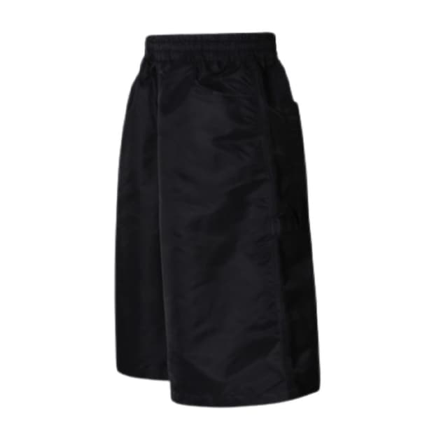 mjd 리나일론 와이드 카펜터 버뮤다 팬츠 블랙