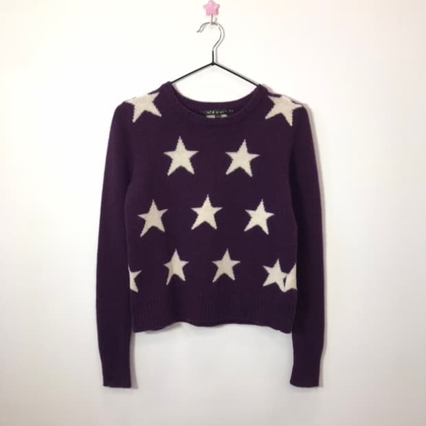 To b. by agnès b. Star Wool-Blend Knit