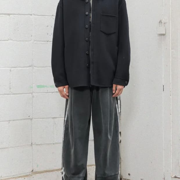 비긴202 블랙 코트