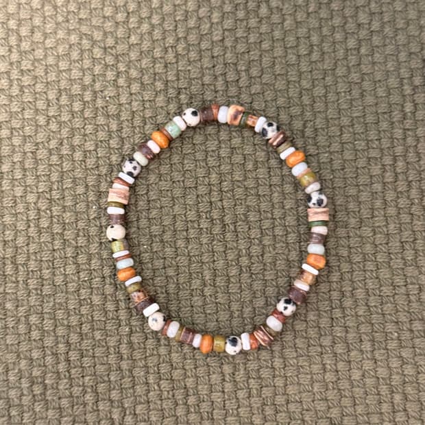 빈티지 믹스비즈 팔찌