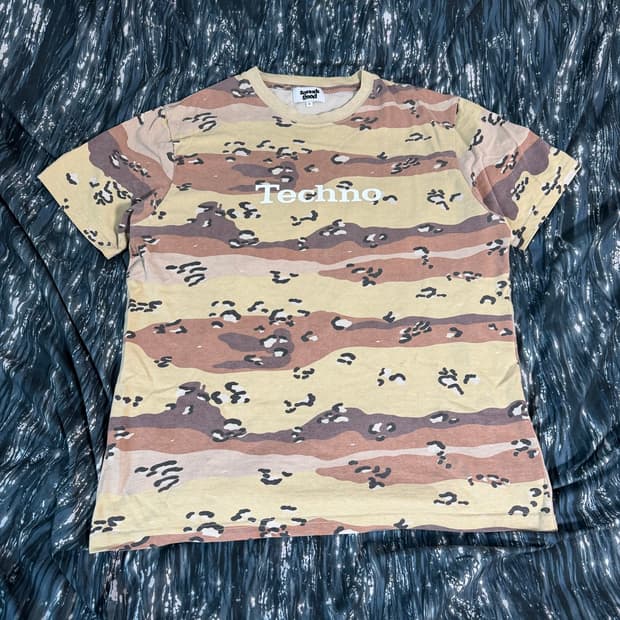 Soundsgood techno tee desert camo