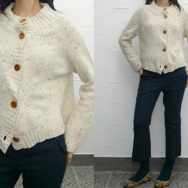 Cozy ivory cardigan