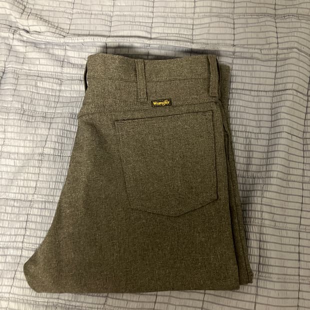 (36 X 30) 랭글러 메카닉 부츠컷 팬츠 그레이 36