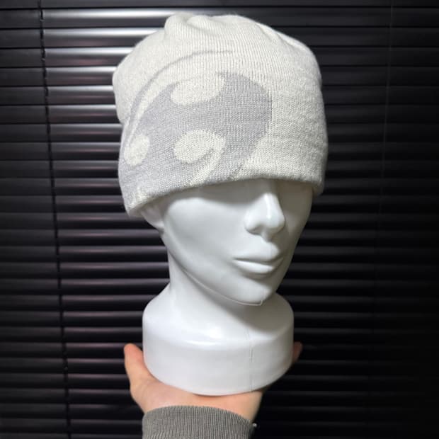 산산기어 25SS 화이트 그레이 회색 흰색 비니 모자 고프코어 스트릿