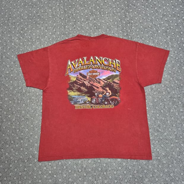 [XL]할리데이비슨 핀업걸 덴버 콜로라도  -640