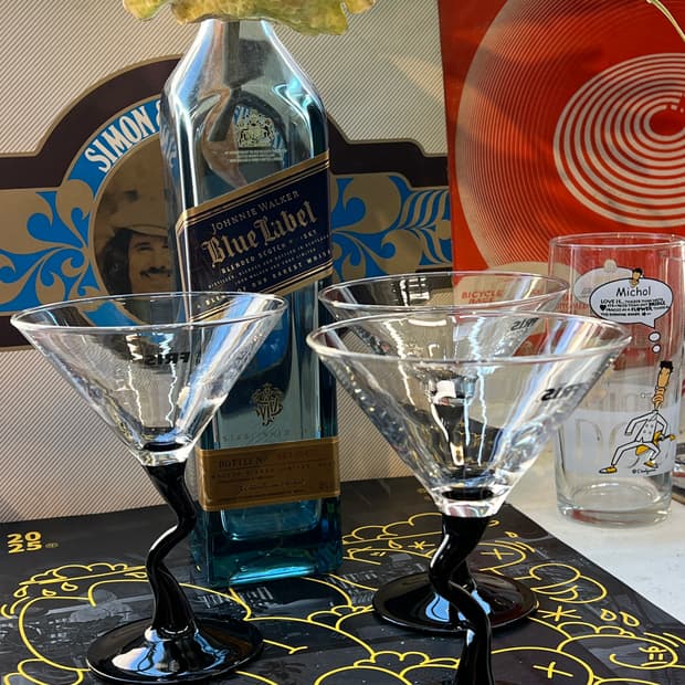 VTG Eris Vodka Martini Twist-Stem Glass