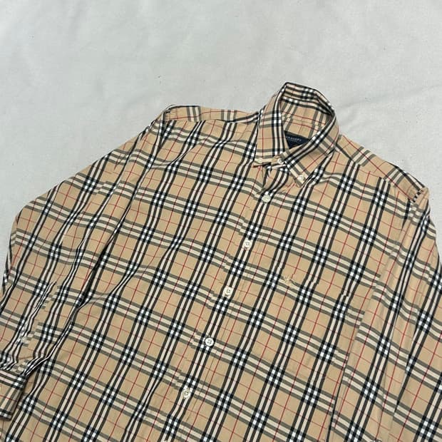 S 버버리 노바체크 셔츠 