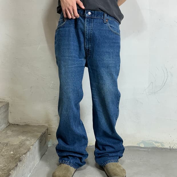 80's USA 빈티지 리바이스 517 오렌지탭 부츠컷