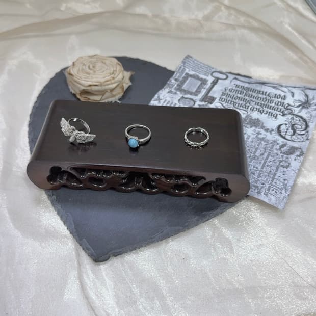 빈티지 오리엔탈 메탈 반지 세트