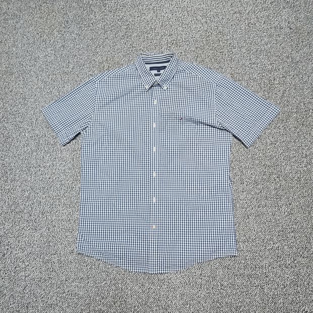 [L] 타미힐피거 반팔 체크 셔츠 (2851)