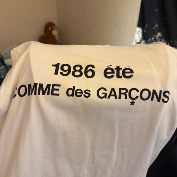 꼼데가르송 CDG라인 반팔 티셔츠