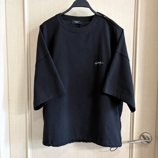 25Ss 송지오 오리엔탈 우븐 티셔츠 48 블랙