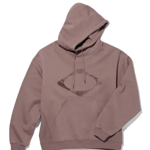 미스치프 롬버스 후드티 로즈브라운 M