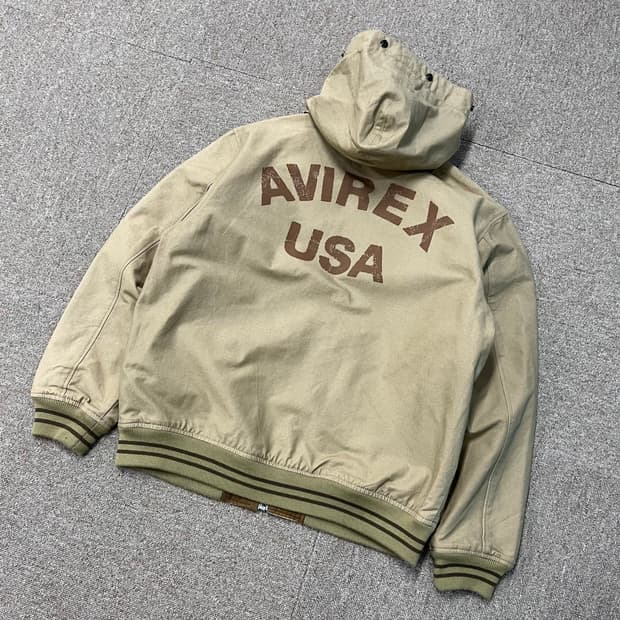 아비렉스 후드 엑티브 자켓