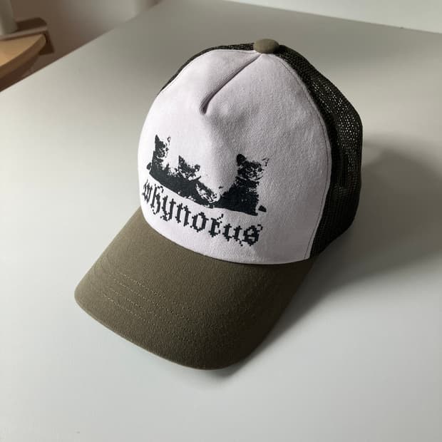 와이낫어스 매쉬 볼캡 카키