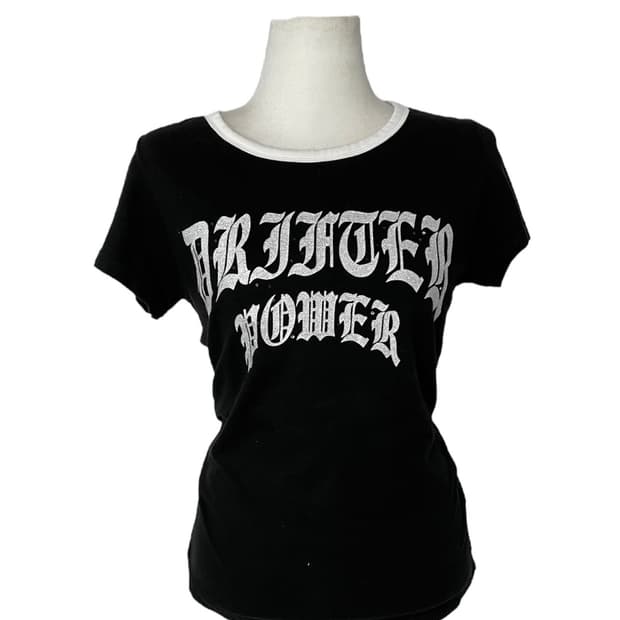 Jpn Gothic Punk Slim T-shirts 로걀탑베메클갸루