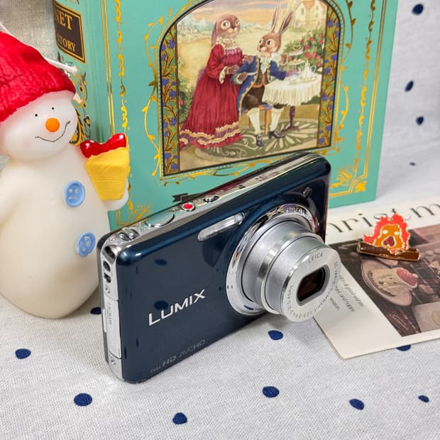 파나소닉 루믹스 DMC-FX77 스웨이드 블루(빈티지디카)