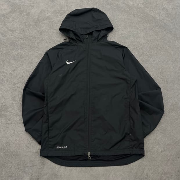 S 나이키 스톰핏 후드 투웨이 블랙 바람막이