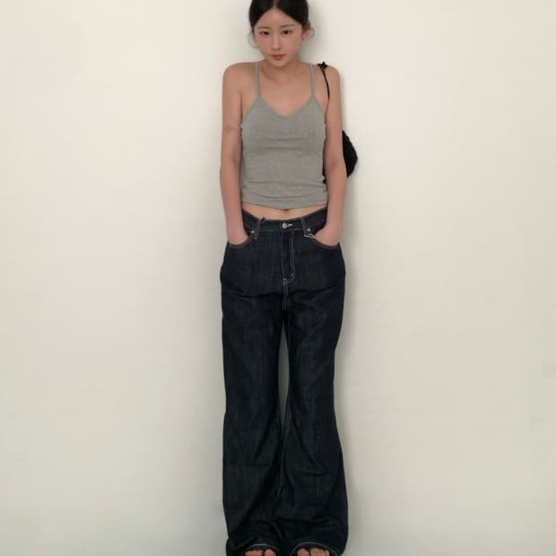 [YUE] yue project 쿨생지 부츠컷 데님