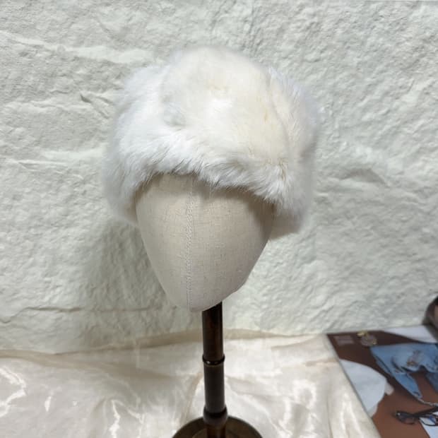 빈티지 john lewis 퍼 몽골모자