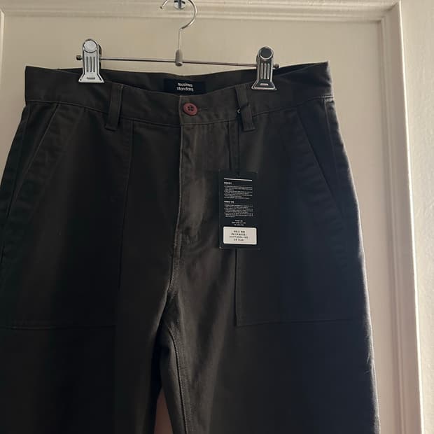 무탠다드 퍼티그 팬츠 워시드브라운 29