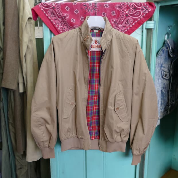 M] 90년대 Made in England 바라쿠타 G9 해링턴 자켓
