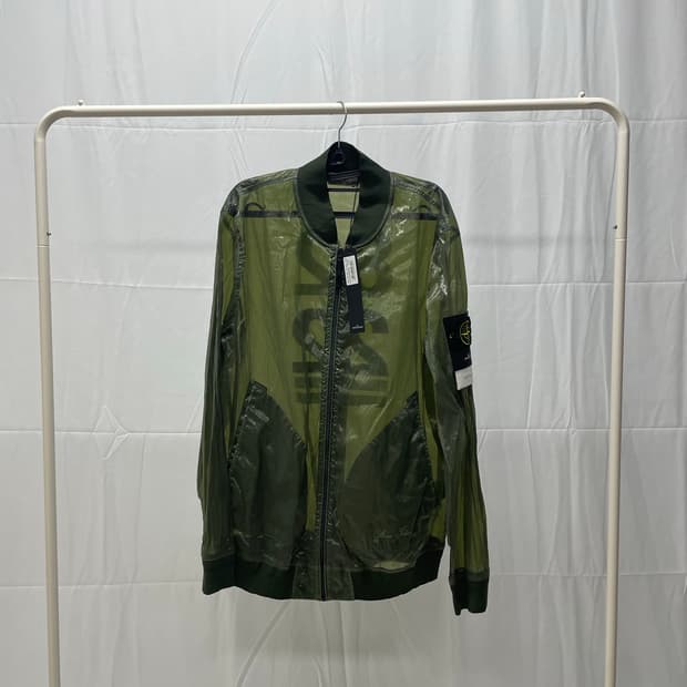 [새상품급] 스톤아일랜드 40주년 피아티나 봄버 바람막이 자켓 [XL]