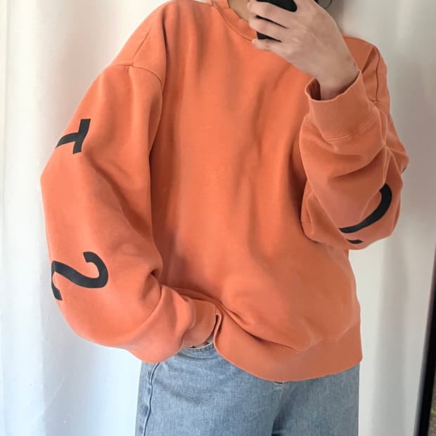 아디다스 백프린팅 스웻 맨투맨 공용