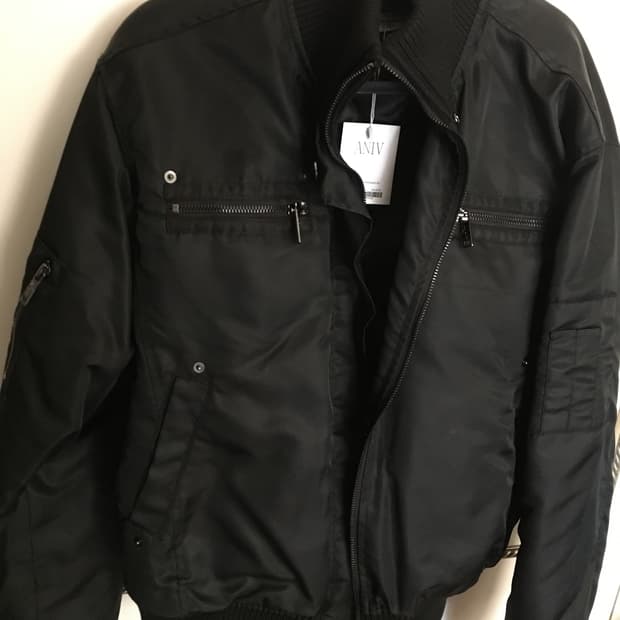 어니브 ma-1 봄버자켓 블랙 M