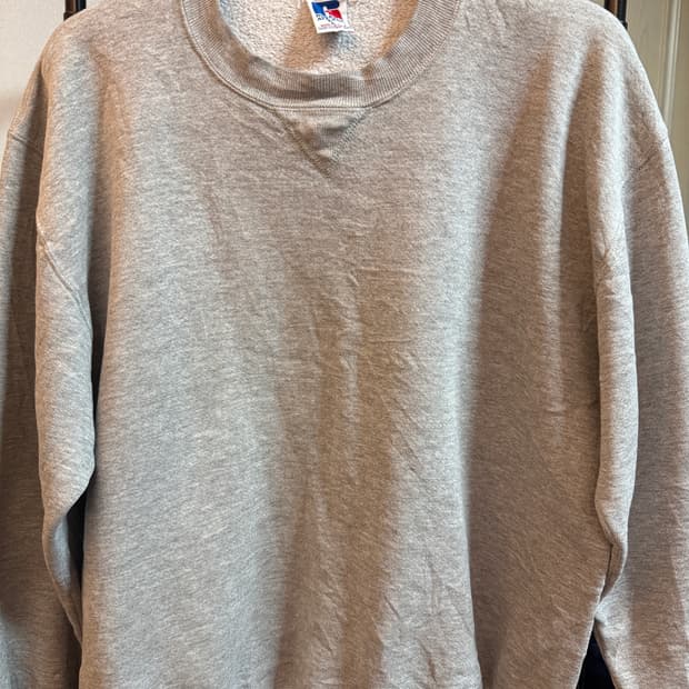 90s 러셀 made in usa 그레이 맨투맨[L]