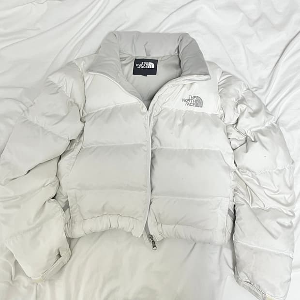 노스페이스 숏패딩